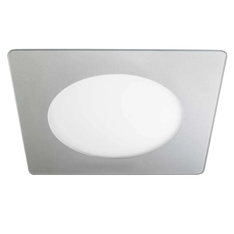 Wonderlamp W-E000058 - Ultra slim round downlight led, 20 W,Aluminium, 15 x 15 x 2,3 cm, Grey Colour - Image 1