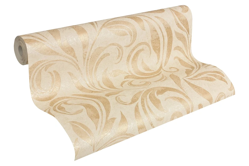 Architects Paper wallpaper Nobile beige cream metallic 10,05 m x 0,70 m 959404 - Image 1