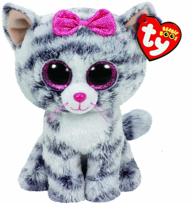 Ty Beanie Boo - Kiki Cat, 15 cm