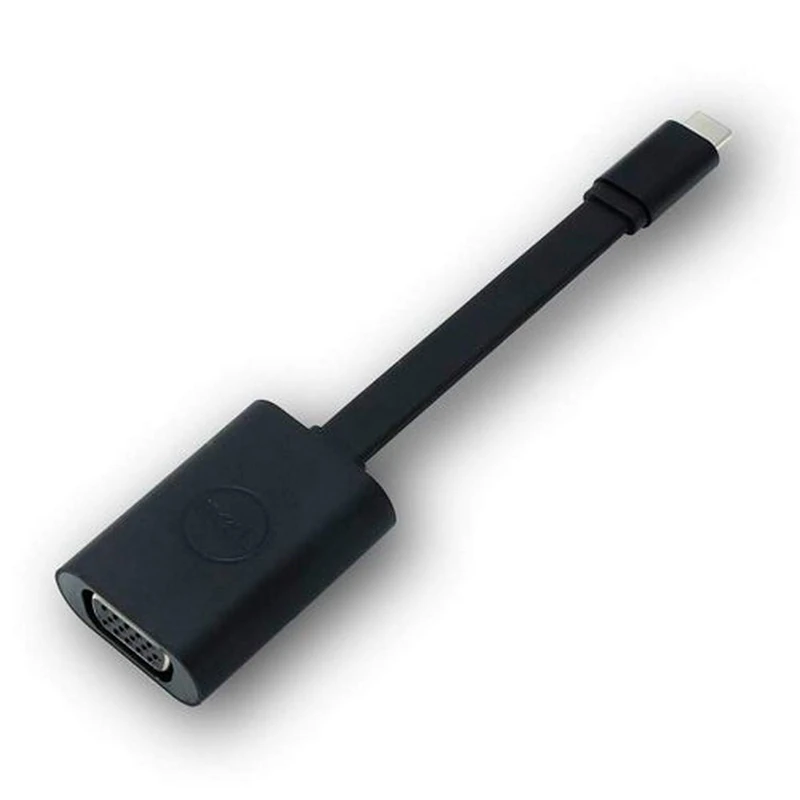 Dell dbqbnbc064 USB C VGA (D-Sub) Black Cable and Video Adapter