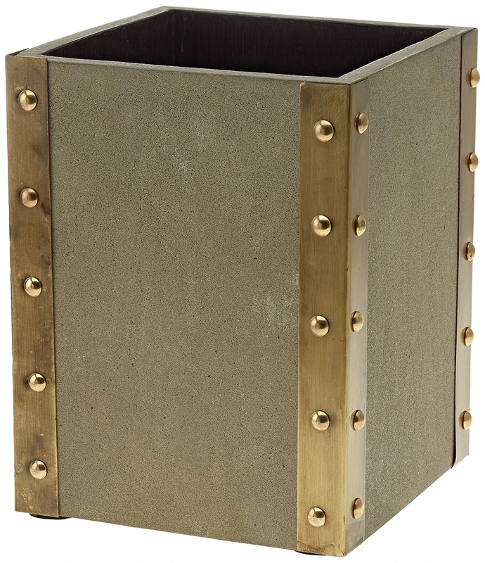 Premier Baxter Flower Box, Wood, Grey - Image 1