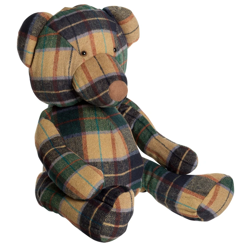 Premier Housewares Heritage Bear Door Stop - Large, Green