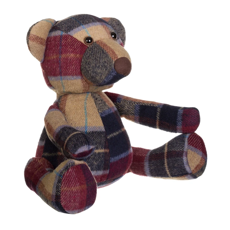Premier Housewares Heritage Bear Door Stop - Large, Maroon