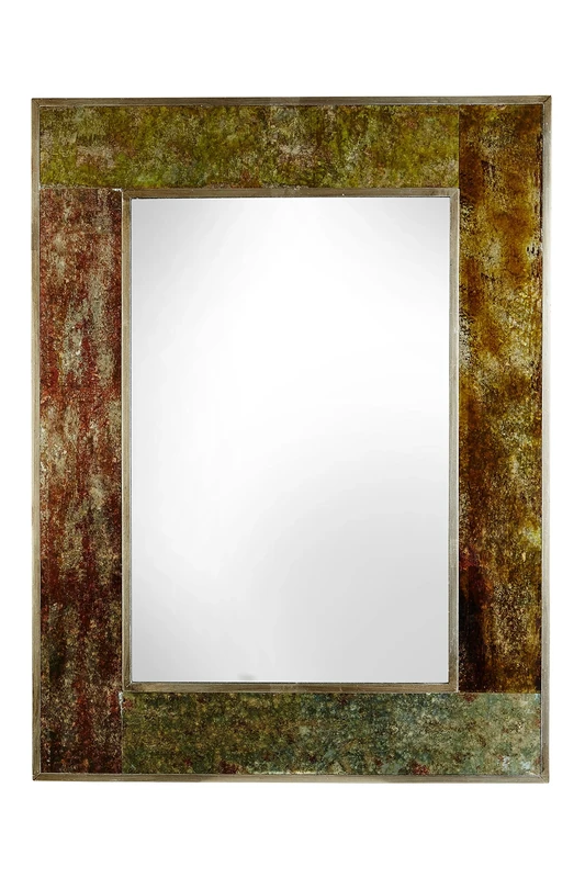 Premier Housewares Deco Wall Mirror, Gold
