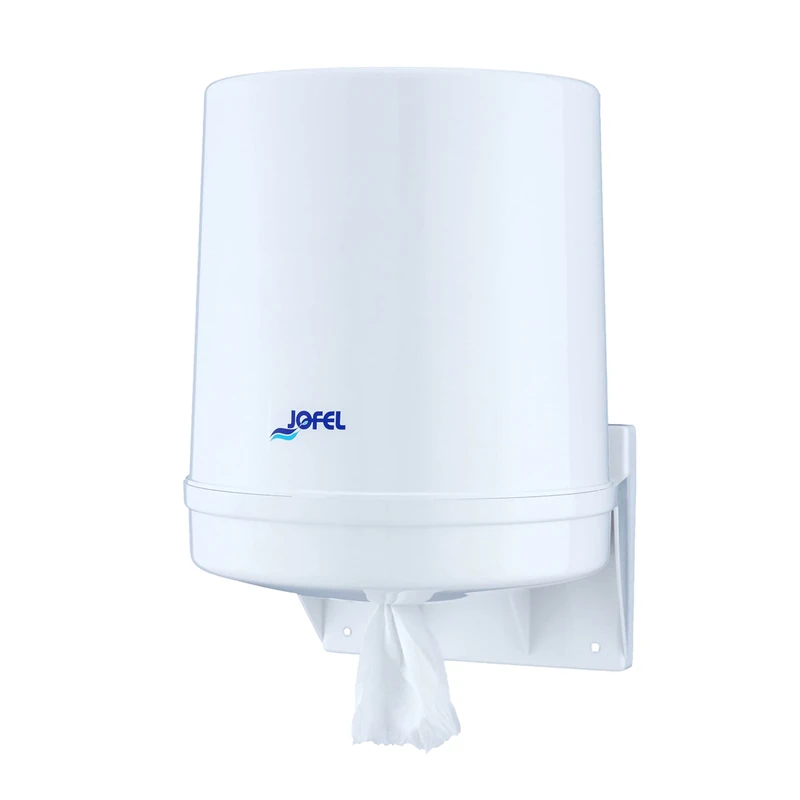 Jofel Classic Paper Towel Round Dispenser - White ABS