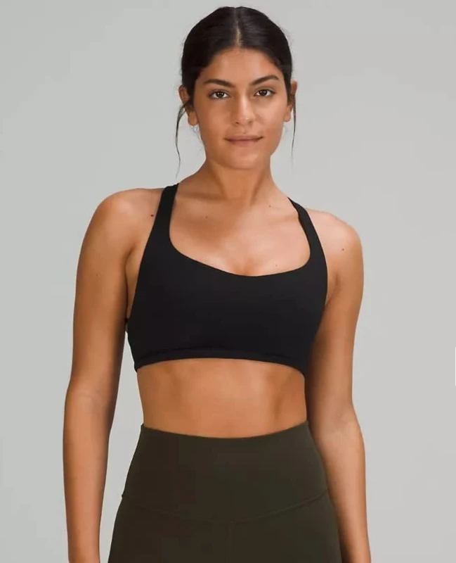 Lululemon Free to Be Wild Strappy Sports Bra Black (4)