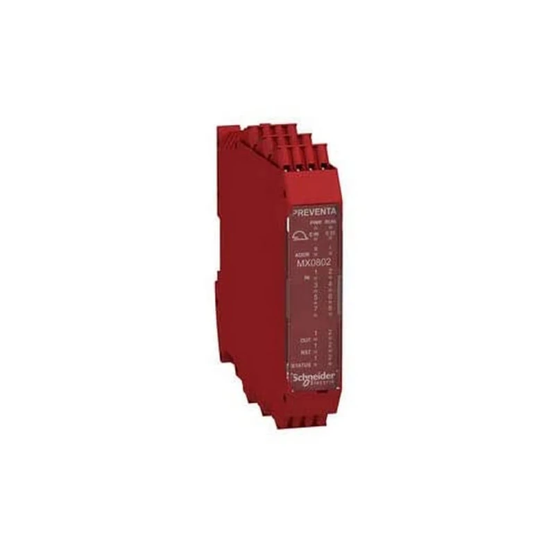 Schneider Xpsmc MMX0802G Expansion Module for Xpsmcm, 8E 2 A (Ossd Pair) Mixed Spring Clips