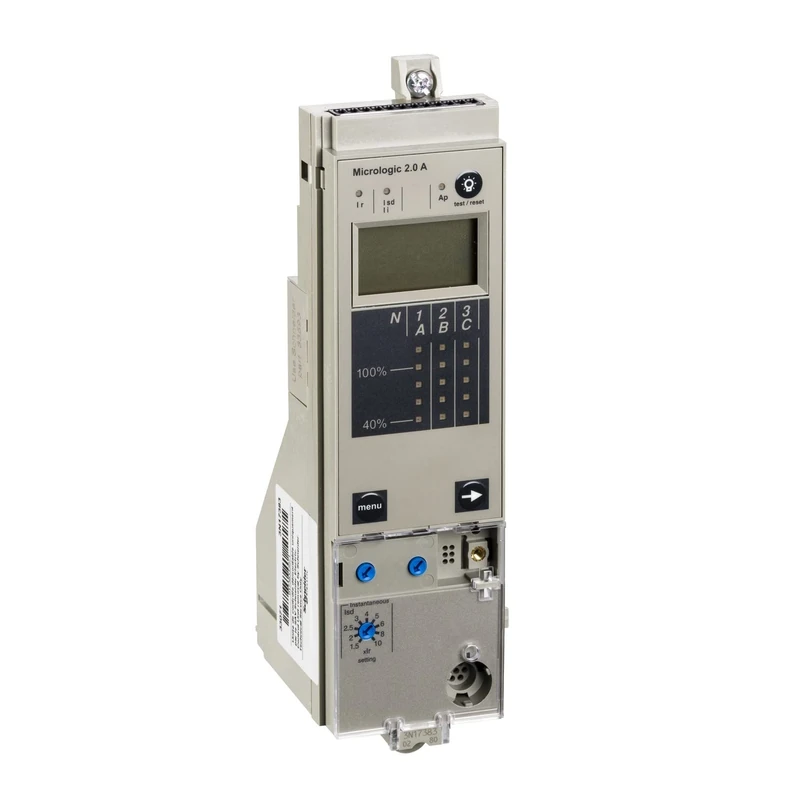 Schneider Electric 65304 MICROLOGIC 2.0 A for DRAWOUT Breaker MAS, White