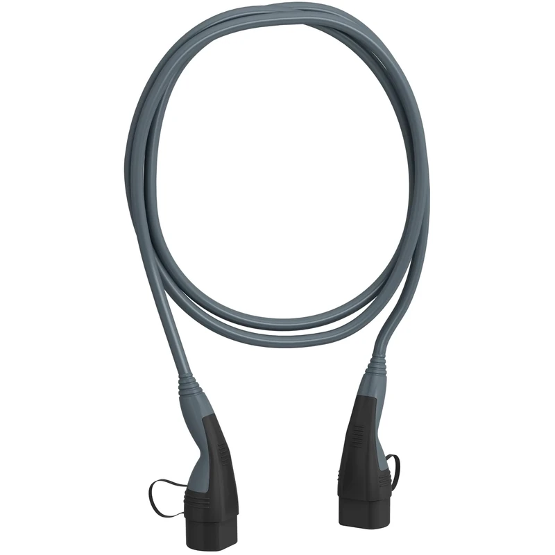 Schneider Electric, EVlink, EVP1CNS32122, Electric Vehicle Charging Cable, 5m, 32A, 1-Phase, T2 connector at each end of cable