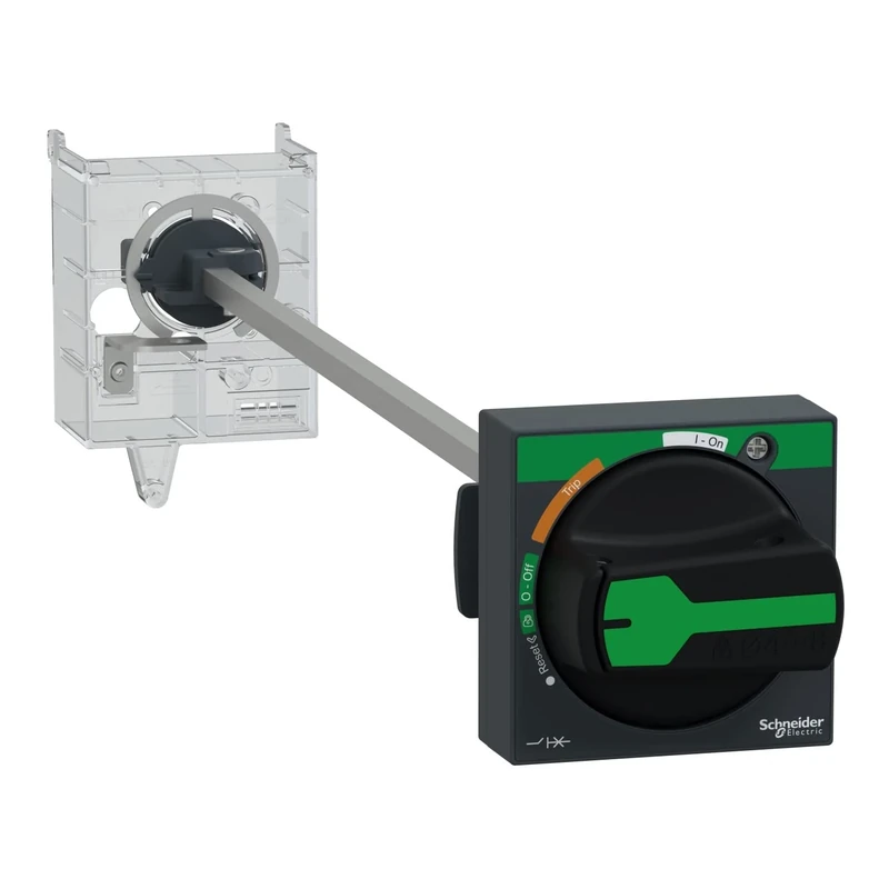 Schneider Electric Extended rotary handle kit,TeSys GV3, IP54, black handle, with trip indication, for GV3L-GV3P
