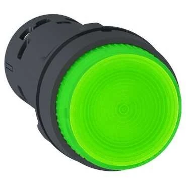 Schneider Elec Pic – MSS 42 03 – Push Button Luminaire led. Pulsar-Pulsar Green Contact Open 110 V