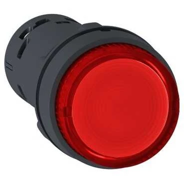 Schneider Elec Pic – MSS 42 03 – Push Button Luminaire led. Pulsar-Pulsar Red Contact Open 110 V