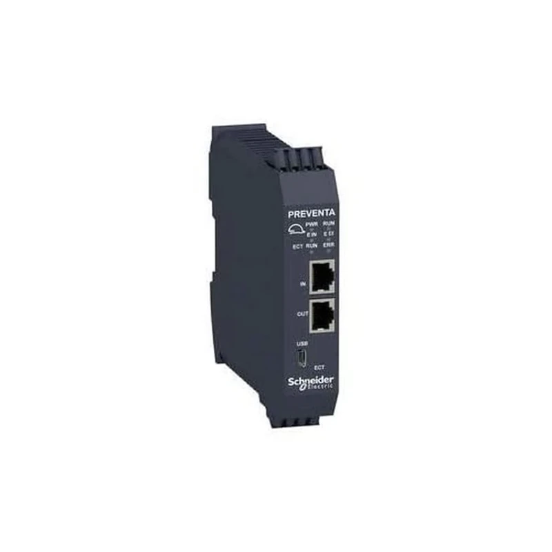 Schneider Xpsmc MCO0000ECG Field Bus Module Ethercat Xpsmcm Spring Clips for Security Controller