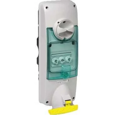 Schneider Elec PBT – PCI 40 17 – Base Recessed Switch Block/Lock with DIN or 200 – 250 V 3 Pole + Neutral