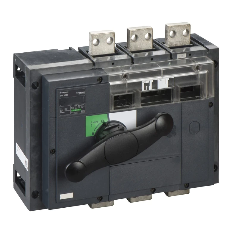 Dropper 31360 inv1000 Compact Switch Off sectionneur Visible 3P Pole, 690 V AC, 50/60Hz, 1000 x 146.5 mm, 300 mm x 340 mm depth, Black