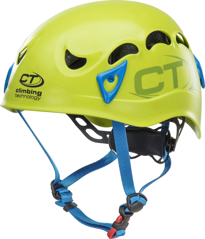 Climbing Technology Galaxy 6X94809AE0CTSTD Unisex Adult Helmet, Verde/Azzurro, Regolabile da 50-61 cm