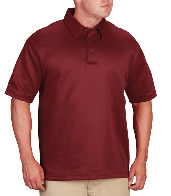 Propper Men's Ice Polo, Burgundy, Small