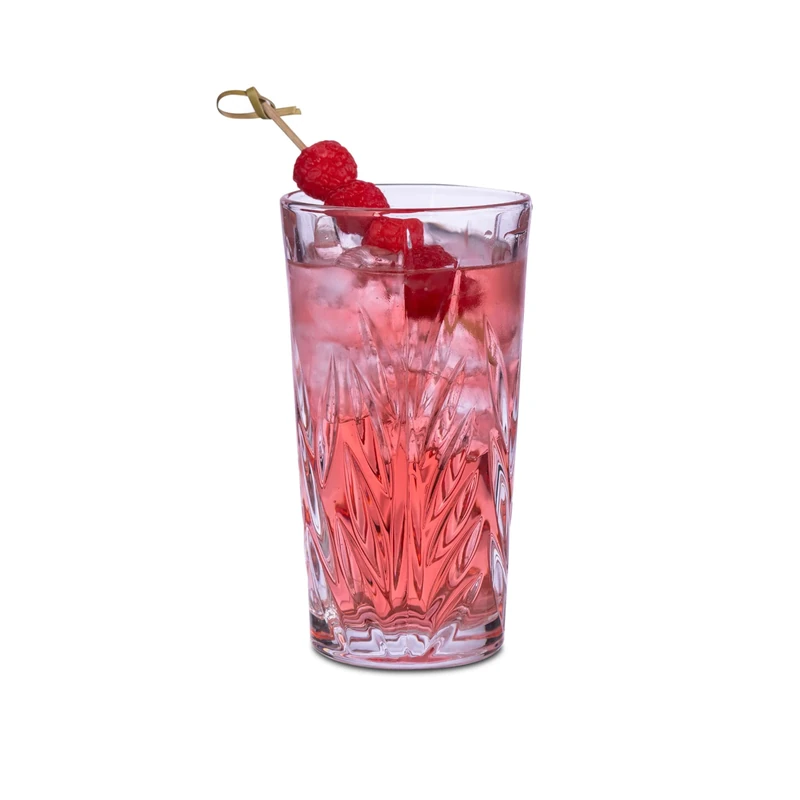 Stanford Vintage Hiball Tumblers 13oz / 370ml - Set of 24 - Vintage Highball Glasses, Vintage Glassware