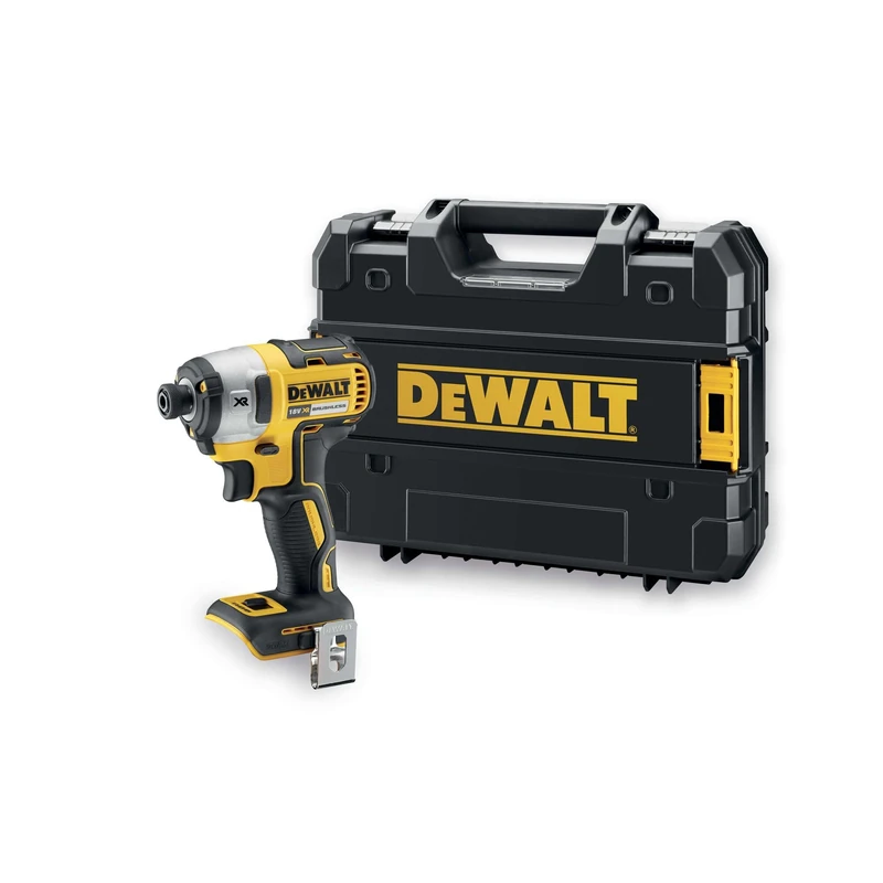 DEWALT DCF887NT-XJ Brushless Impact Driver for XR 18V, 400 W, 18 V, Black/Yellow