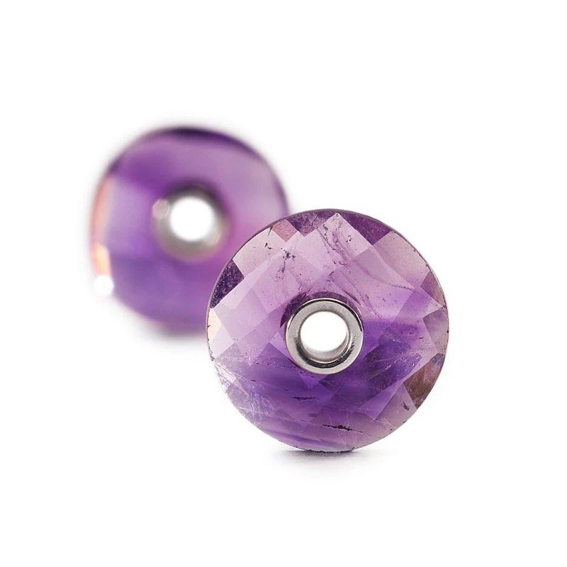 Trollbeads Gemstone Earring Amethyst