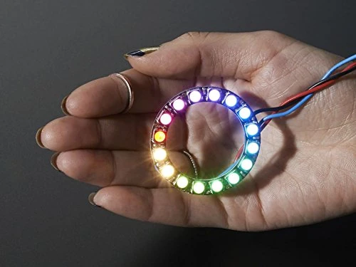 Adafruit NeoPixel Ring - 16 x 5050 RGBW LEDs w/ Integrated Drivers [ADA2854] - Image 1