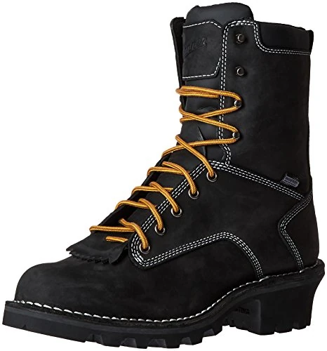 Danner Men's Logger 8" Work Boot Black