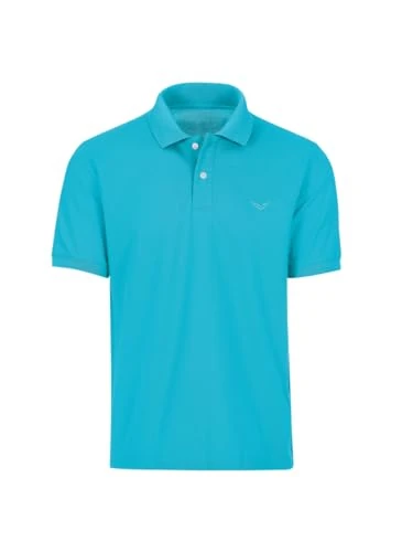 Trigema Men's 627601 Polo Shirt, Azure, 3XL