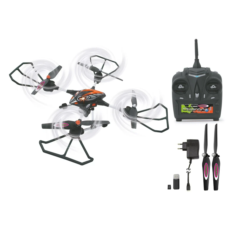 Jamara 422007 2.4 GHz Oberon AHP Quadrocopter with HD Camera