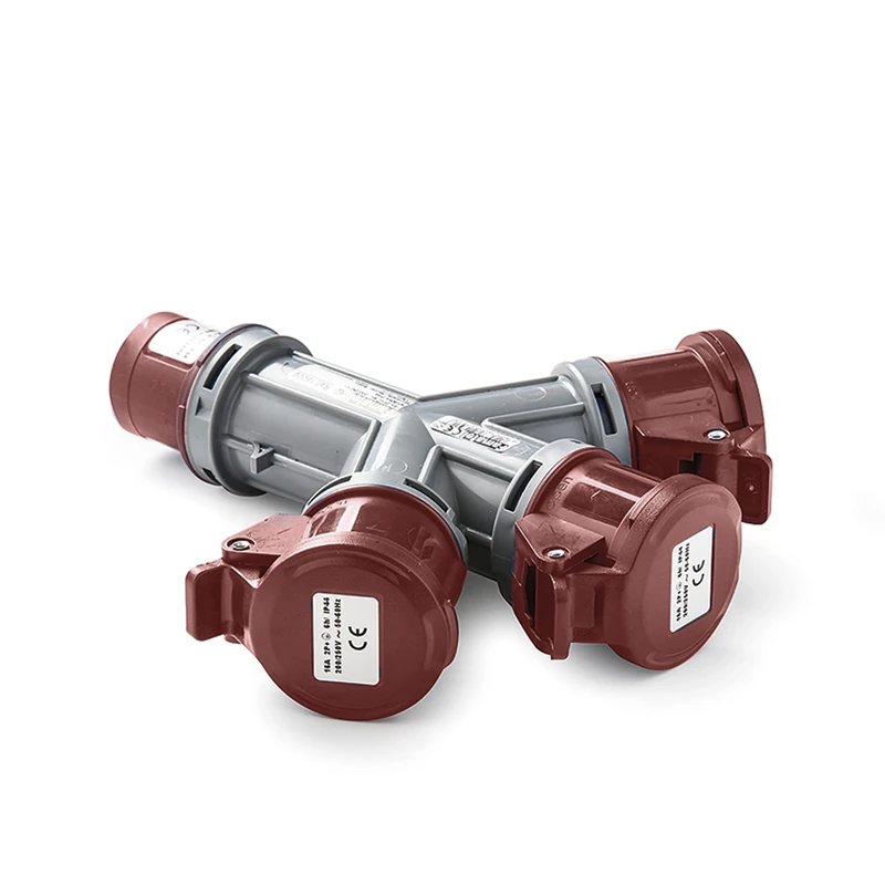 famatel 15007 Adapter 3 Socket 3P + T 16 A 380 V