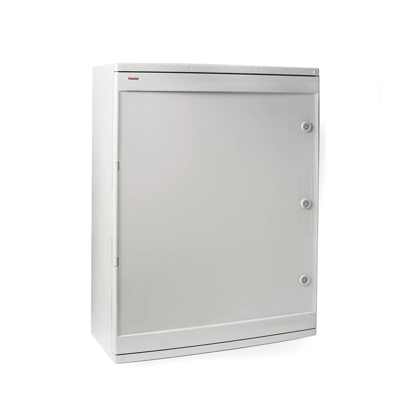 FAMATEL – IP65 wall-mounted cabinet, Magna series, 800 x 600 x 260 mm, white
