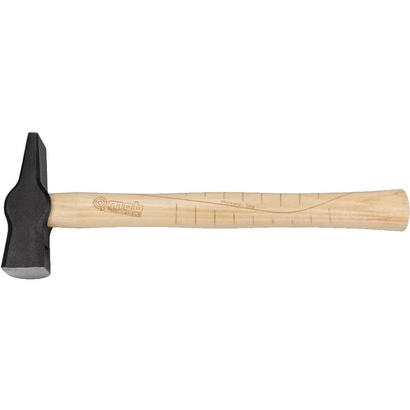 Peddinghaus 5044031500 Blacksmiths' Hammer with Hickory Handle, Black/Beige, 1500 g