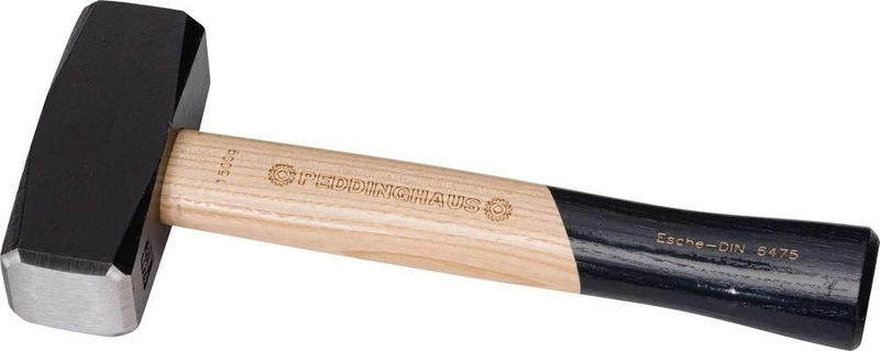 Peddinghaus 5293033000 Sledge Hammer with Hickory Handle, Black/Beige, 3000 g