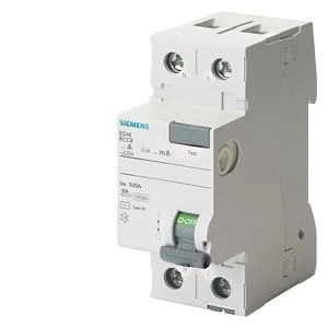 Siemens SENTRON Differential Switch – 5SV 70 mm Class – AC 2 Pole 63 A 30 mA