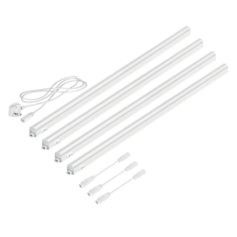 Parlat LED Under-Cabinet luminaires Rigel, 87.3cm Each, 1002lm Each, Warm White, Set of 4, BS