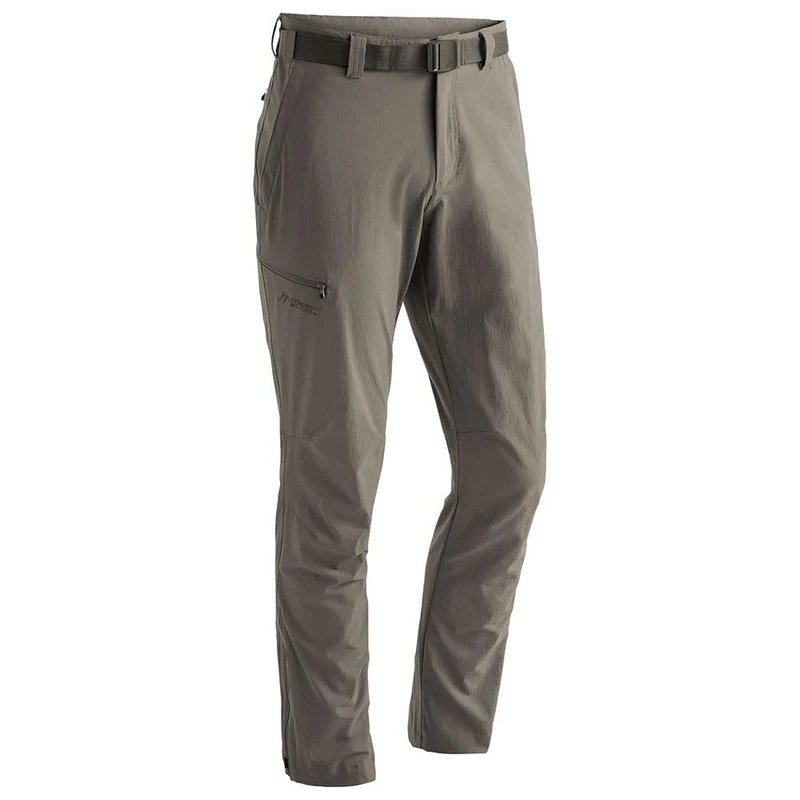 maier sports Men's Torid Slim Hiking Trousers, Slim fit Outdoor Pants, Breathable Trekking Trousers Teak - Image 1