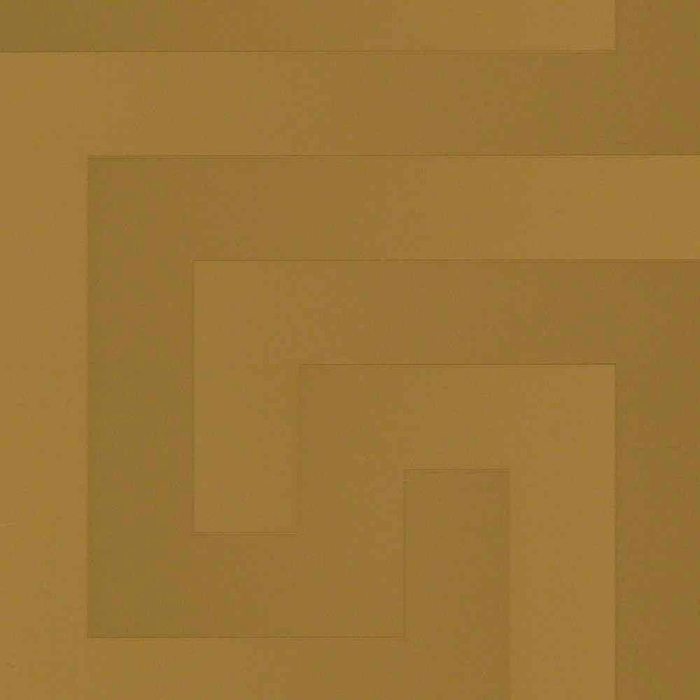 Plain Wallpaper Versace 3 Non-Woven Wallpaper 10.05 m x 0.70 m Gold Made in Germany 935232 93523-2