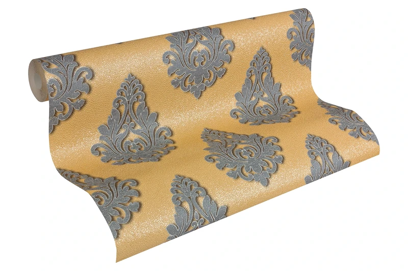 Architects Paper wallpaper Nobile grey metallic 10,05 m x 0,70 m 959814