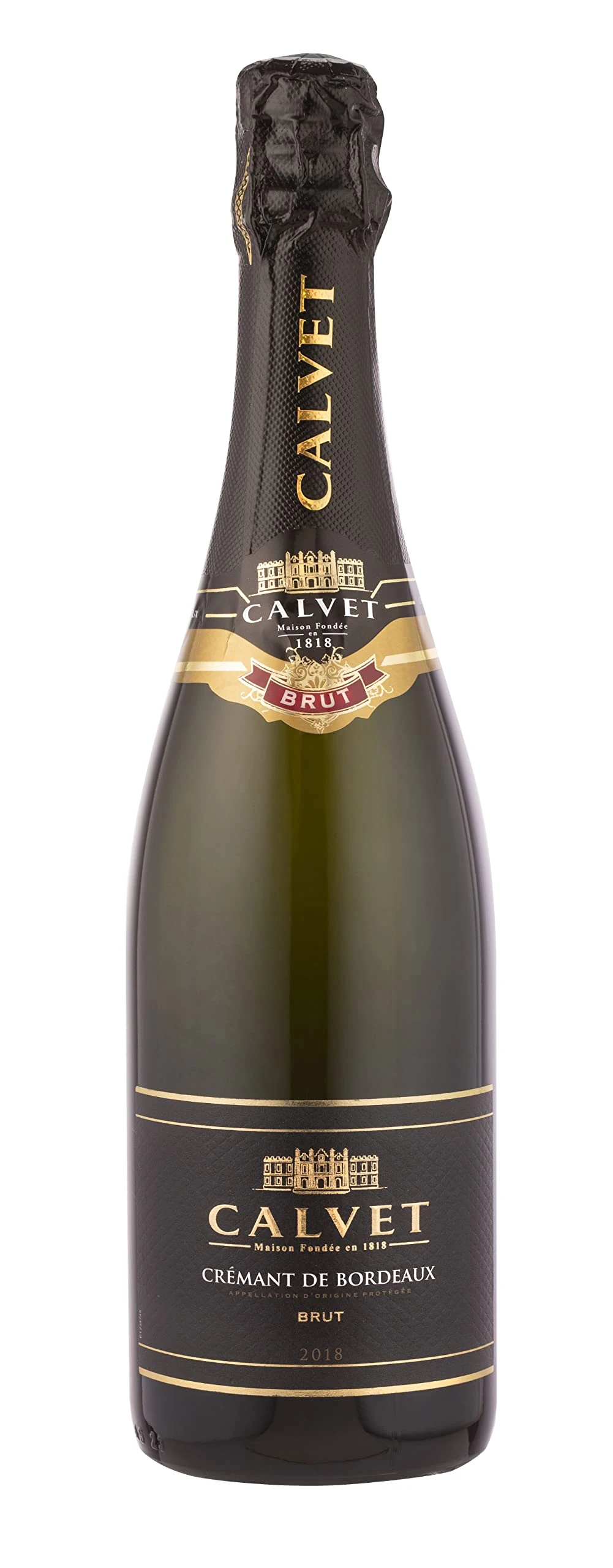 Calvet - Cremant de Bordeaux Brut - Sparkling White Wine (1 x 0.75 L)
