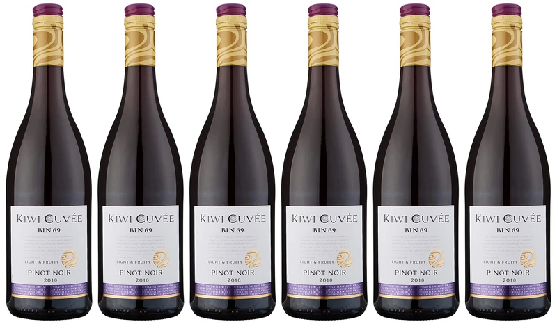 Kiwi Cuvee - Pinot Noir Red Wine Case of 6 (6 x 0.75 L)