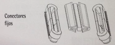 VIRUTEX 7905009 – Box 300 Fixed Connectors 1240