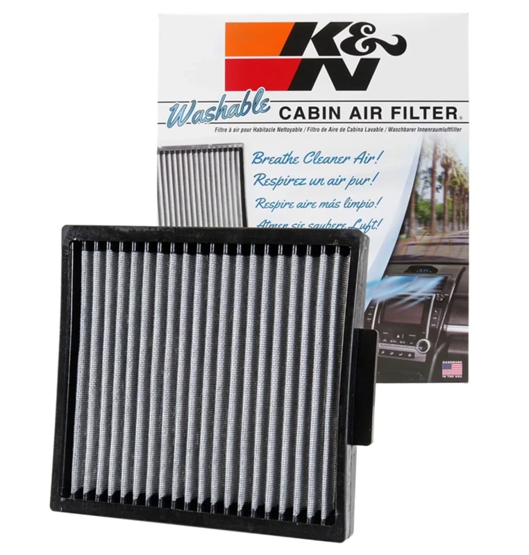 K&N Cabin Air filter compatible with Chrysler Town&Country & Dodge Grand Caravan/Ram Cargo Van 2008-2015 (VF2038)
