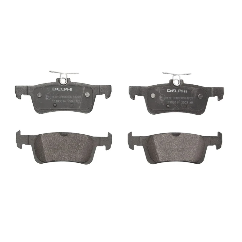 Genuine Delphi Brake Pad Set - Part Number LP2503 - Image 1