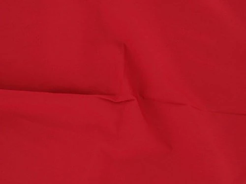 Dalston Mill Fabrics Polycotton Fabric, Red, 1m