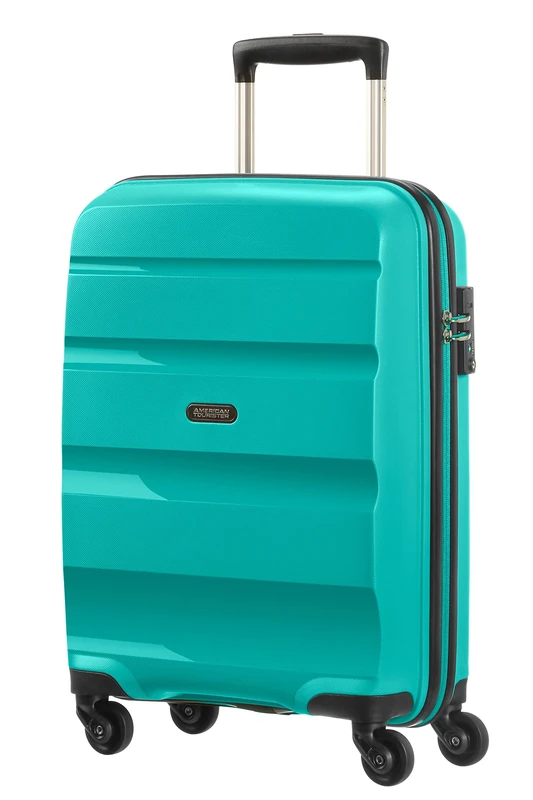 American Tourister Bon AIR - Spinner S, Hand Luggage, 55 cm, 31.5L, Turquoise (Deep Turquoise)