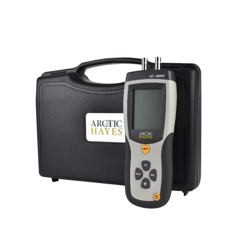Arctic Hayes Digital Differential Pressure Meter Kit