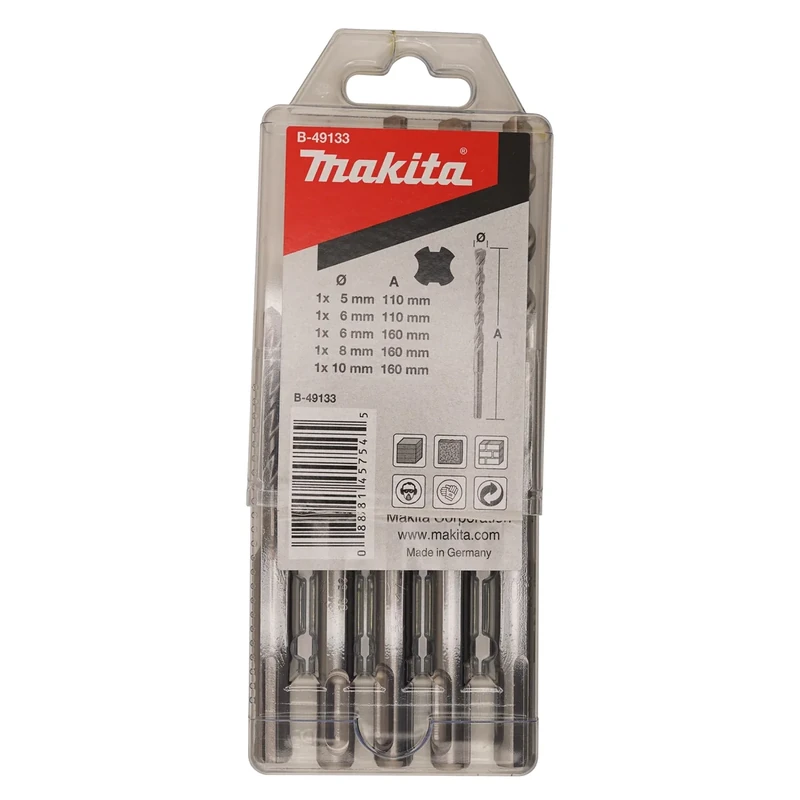 Makita SDS VPLUS Hammer Drill Set Number 7 (Pack 5) B 49133