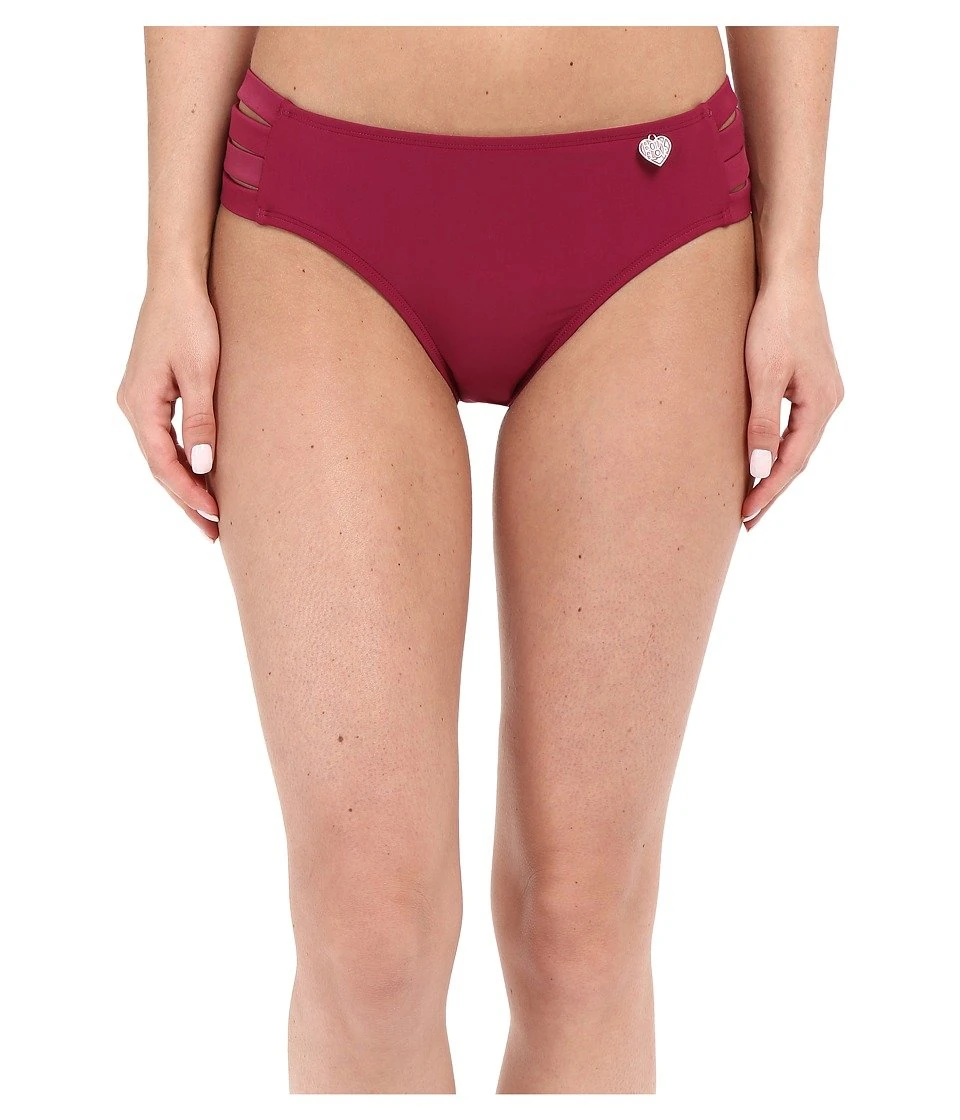 Body Glove Women's Smoothies Nuevo Contempo Bottoms Black Plum Large