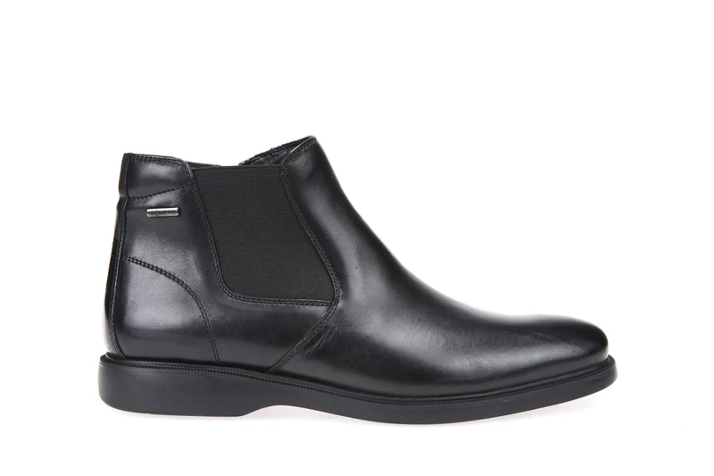 Geox Mens U Brayden 2fit Abx Ankle Boots, Black, 10.5 UK