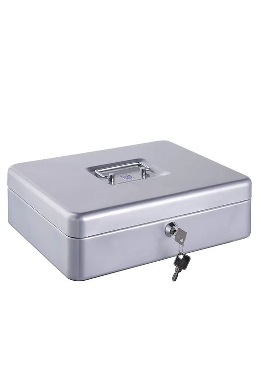 ALCO-Albert 843-36 Cash Box 310 x 225 x 75 mm Silver