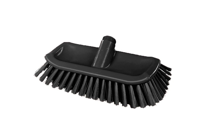 Maya Professional Tools 40155-6 Angular Scrubbing Brush, 11.22" x 5.11", 285 mm x 130 mm, BlackFBK/Food Safety